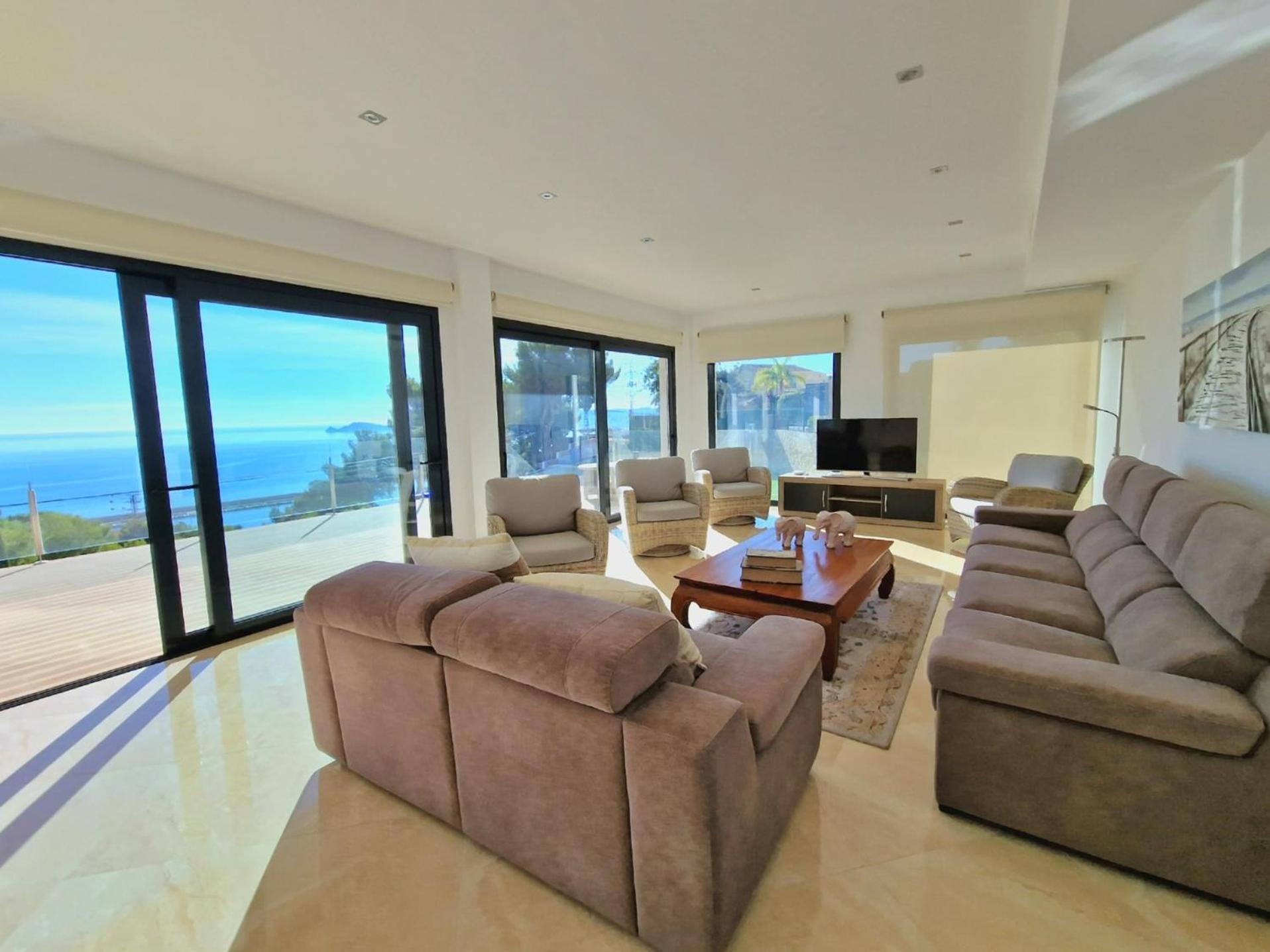 Villa Lujo Con Vistas Al Mar Villa Dulcinea By El Conserje, Cerca Del Puerto Y Sus Servicios Javea Ngoại thất bức ảnh