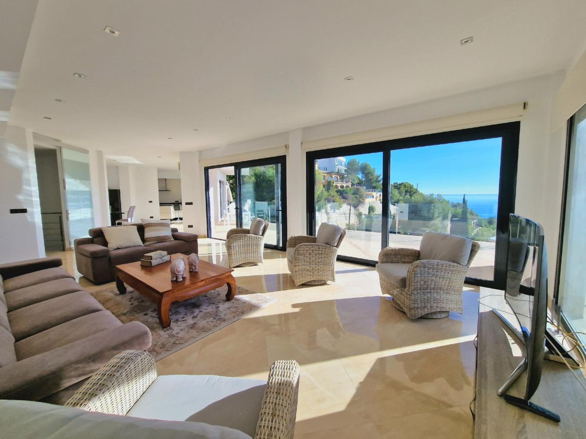 Villa Lujo Con Vistas Al Mar Villa Dulcinea By El Conserje, Cerca Del Puerto Y Sus Servicios Javea Ngoại thất bức ảnh