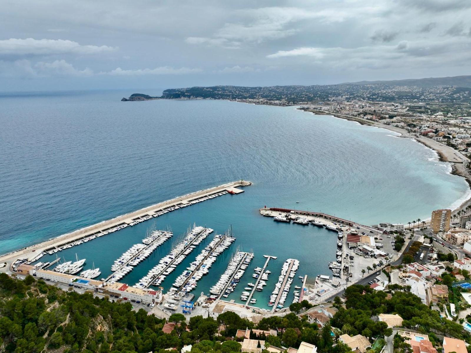 Villa Lujo Con Vistas Al Mar Villa Dulcinea By El Conserje, Cerca Del Puerto Y Sus Servicios Javea Ngoại thất bức ảnh